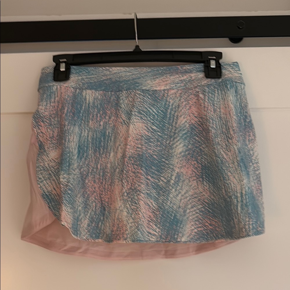 Stylish Blue and Pink Women's Skirt